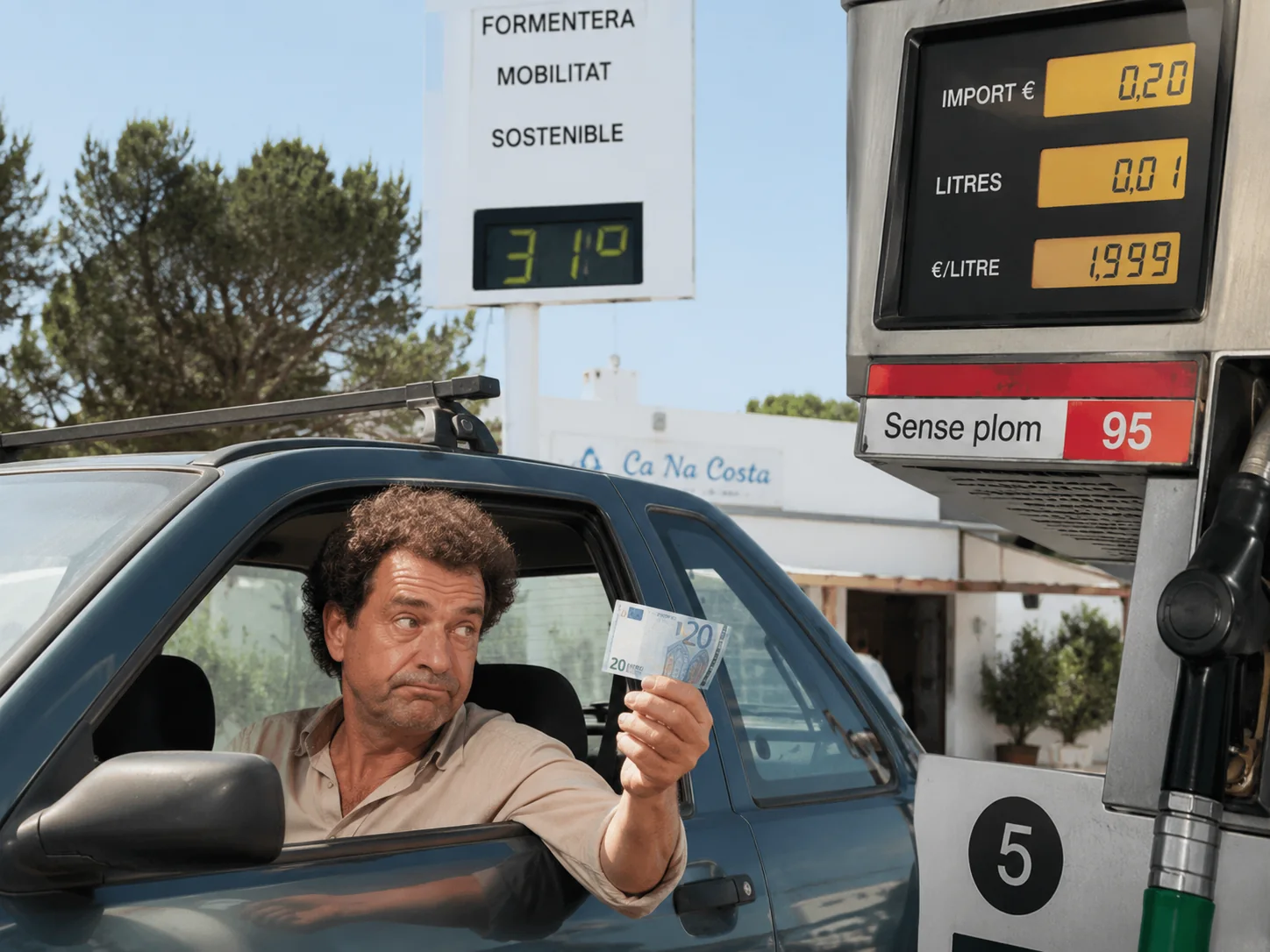 Vint euros de benzina ja inclouen una experiència conceptual de mobilitat