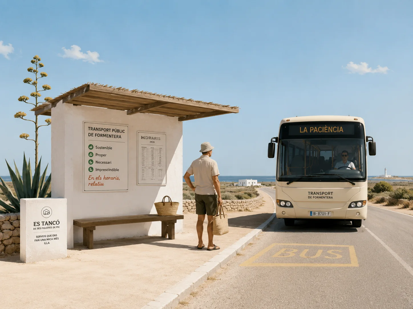 Sa línia d’autobús guanya una freqüència i perd tres minuts d’explicació